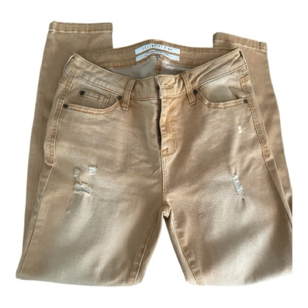 Celebrity Pink Tan Skinny Jeans